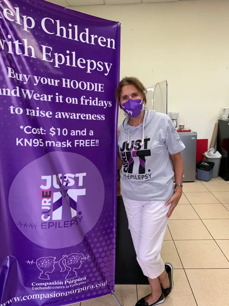 caoncientizacion epilepsia hoodies compasion purpura 18
